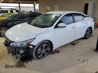 2020 Nissan Sentra SV z VIN 3N1AB8CV0LY256804, wystawiony jako Copart lot #53710405 z przebiegiem 68 458 mil mil oraz Szkoda całkowita • Salvage title. Historia ofert i sprzedaży dostępna na DreamBid. Obrazek 1.