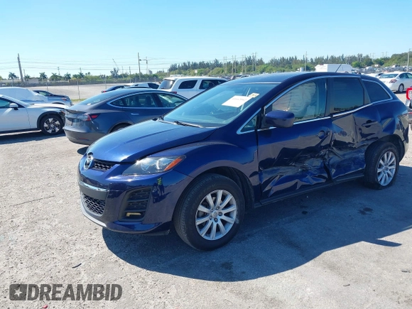 2010 Mazda CX-7 SV with VIN JM3ER2W5XA0311034, listed as a IAAI auction lot 41662042 with 151,470 mi miles. Bid and sale history available at carsss.com. Image 2.