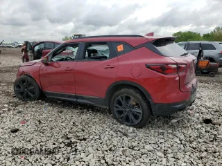 2020 Chevrolet Blazer RS с VIN 3GNKBKRS4LS641708, выставлен на аукционе Copart как лот 56632775 с пробегом 46 063 миль миль и Списание • Salvage title. История ставок и продаж доступна на DreamBid. Изображение 2.