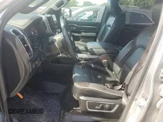 2022 Ram 1500 Laramie with VIN 1C6SRFJT0NN225045, listed as a Copart auction lot 57017515 with 90,828 mi miles and Salvage title. Bid and sale history available at DreamBid. Image 7.