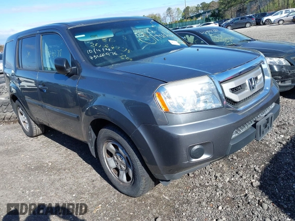 2011 Honda Pilot LX with VIN 5FNYF4H29BB031413, listed as a IAAI auction lot 42141970 with Not Provided miles and . Bid and sale history available at DreamBid. Image 1.