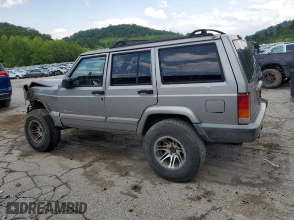 2001 Jeep Cherokee Sport with VIN 1J4FT48S91L605949, listed as a Copart auction lot 60024895 with Not provided miles and Salvage title. Bid and sale history available at DreamBid. Image 2.