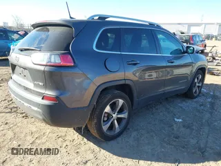 2019 Jeep Cherokee Limited with VIN 1C4PJLDB4KD327439, listed as a IAAI auction lot 41287922 with 42,968 mi miles and . Bid and sale history available at DreamBid. Image 4.