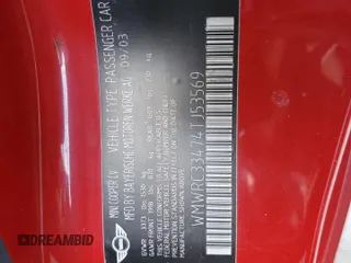 2004 MINI Hardtop with VIN WMWRC33474TJ53569, listed as a Copart auction lot 72429454 with 154,713 mi miles and Salvage Title. Bid and sale history available at DreamBid. Image 12.