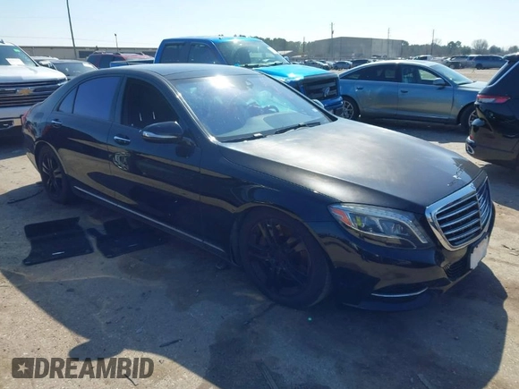 2017 Mercedes-Benz S 550 with VIN WDDUG8CB1HA314177, listed as a IAAI auction lot 41583038 with 115,182 mi miles and . Bid and sale history available at carsss.com. Image 1.