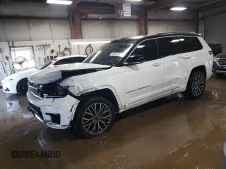 2022 Jeep Grand Cherokee Summit Reserve with VIN 1C4RJKET3N8504408, listed as a Copart auction lot 48994795 with 20,093 mi miles and Salvage title. Bid and sale history available at DreamBid. Image 1.
