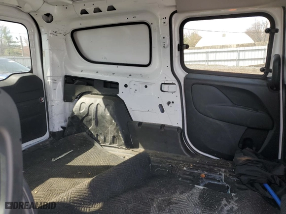 2015 Ram ProMaster City Cargo Van Tradesman SLT with VIN ZFBERFBT0F6A65061, listed as a Copart auction lot 49790455 with 194,645 mi miles and Salvage Title. Bid and sale history available at carsss.com. Image 11.