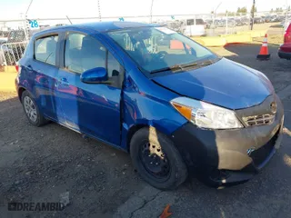 2012 Toyota Yaris L with VIN JTDKTUD38CD541628, listed as a IAAI auction lot 41335728 with 146,132 mi miles. Bid and sale history available at carsss.com. Image 1.