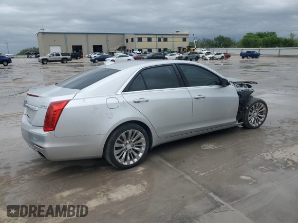 2016 Cadillac CTS Luxury Collection AWD with VIN 1G6AX5SX4G0101062, listed as a Copart auction lot 51781505 with 77,591 mi miles and Salvage Title. Bid and sale history available at DreamBid. Image 3.