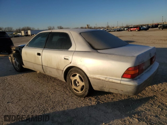 1998 Lexus LS 400 z VIN JT8BH28F7W0101596, wystawiony jako Copart lot #42779415 z przebiegiem 278 995 mil mil oraz Szkoda całkowita • Salvage title. Historia ofert i sprzedaży dostępna na DreamBid. Obrazek 2.