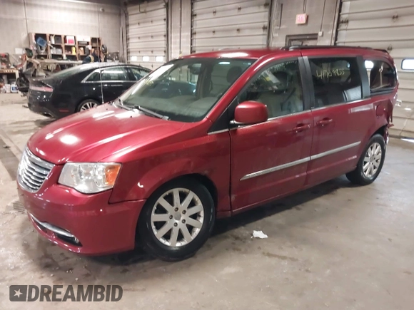 2014 Chrysler Town & Country Touring with VIN 2C4RC1BG4ER300541, listed as a IAAI auction lot 41709855 with 168,052 mi miles. Bid and sale history available at carsss.com. Image 16.