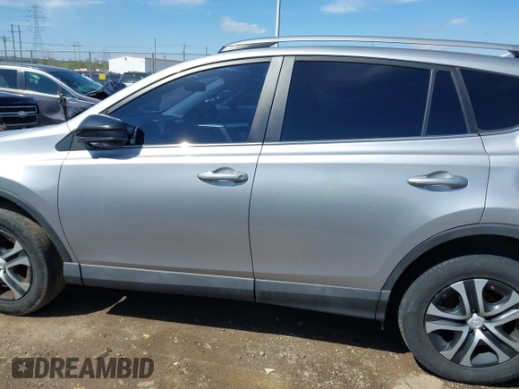 2017 Toyota RAV4 LE with VIN 2T3BFREVXHW546618, listed as a IAAI auction lot 42015842 with 116,888 mi miles and . Bid and sale history available at carsss.com. Image 14.