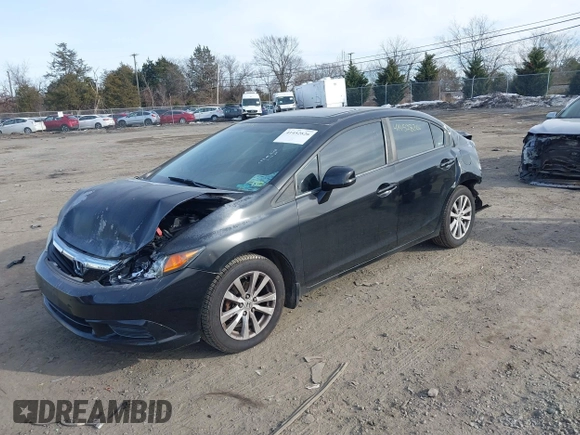 2012 Honda Civic EX with VIN 2HGFB2F81CH519248, listed as a IAAI auction lot 41452826 with 180,853 mi miles and . Bid and sale history available at DreamBid. Image 17.