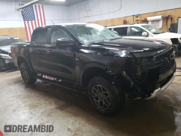 2024 Ford Ranger XLT with VIN 1FTER4HH4RLE05223, listed as a Copart auction lot 73136844 with 7,755 mi miles and Clean Title. Bid and sale history available at carsss.com. Image 4.