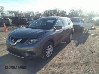 2016 Nissan Rogue SV with VIN KNMAT2MV8GP666196, listed as a IAAI auction lot 41762181 with 50,251 mi miles and . Bid and sale history available at carsss.com. Image 17.