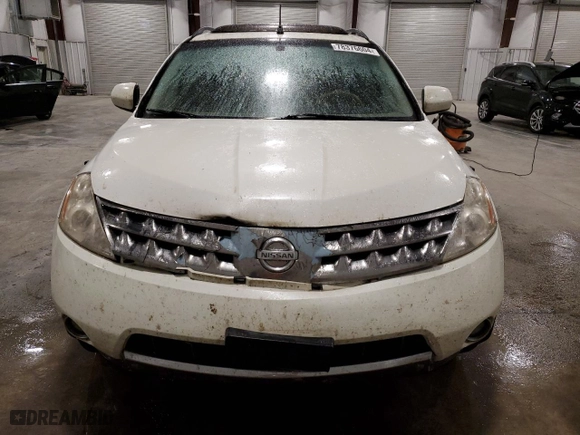 2006 Nissan Murano SE with VIN JN8AZ08W76W527255, listed as a Copart auction lot 78376604 with 209,418 mi miles and Salvage Title. Bid and sale history available at carsss.com. Image 5.