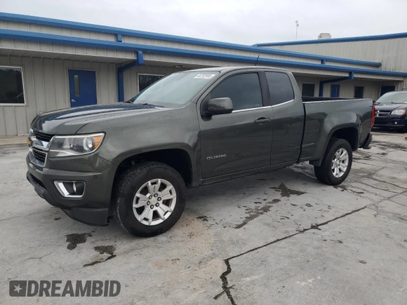 2018 Chevrolet Colorado 2WD LT with VIN 1GCHSCEN7J1245585, listed as a Copart auction lot 44702995 with 65,407 mi miles and Salvage title. Bid and sale history available at DreamBid. Image 1.