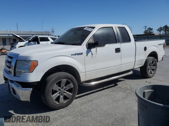 2011 Ford F-150 XL with VIN 1FTEX1EM3BFD41315, listed as a Copart auction lot 49990105 with 282,287 mi miles and Clean Title. Bid and sale history available at carsss.com. Image 1.