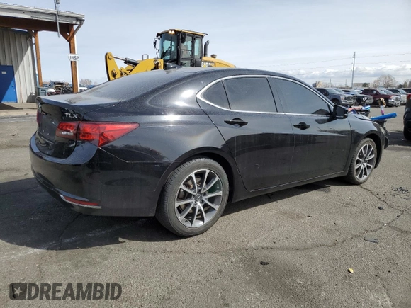 2015 Acura TLX Technology with VIN 19UUB2F51FA024774, listed as a Copart auction lot 49880255 with 138,657 mi miles and Salvage title. Bid and sale history available at DreamBid. Image 3.