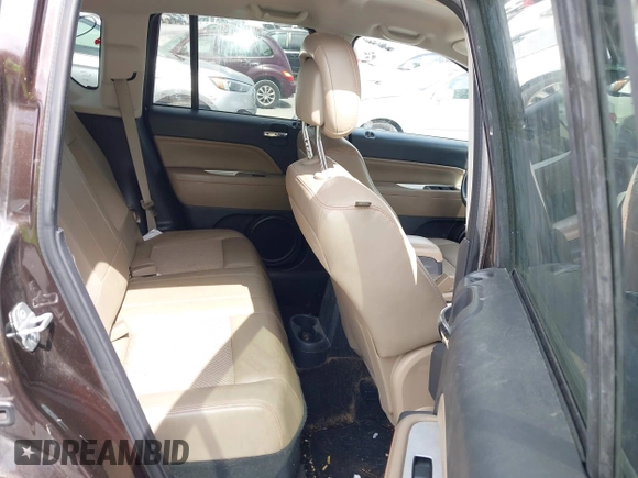 2014 Jeep Compass Latitude with VIN 1C4NJDEBXED622352, listed as a IAAI auction lot 42130403 with 149,024 mi miles. Bid and sale history available at carsss.com. Image 8.