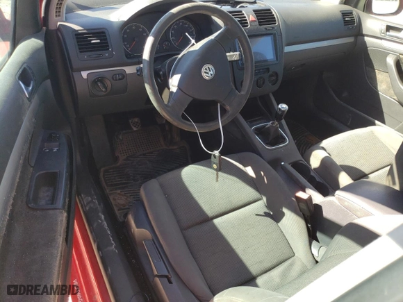 2008 Volkswagen Rabbit S with VIN WVWAB71KX8W341471, listed as a Copart auction lot 80758544 with 225,017 mi miles and Salvage Title. Bid and sale history available at carsss.com. Image 8.