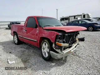 1999 Chevrolet Silverado 1500 with VIN 1GCEC14W4XZ131228, listed as a Copart auction lot 48133395 with 249,794 mi miles and Salvage Title. Bid and sale history available at carsss.com. Image 10.