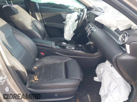 2019 Mercedes-Benz A 220 with VIN WDD3G4EB1KW036022, listed as a IAAI auction lot 41445439 with 98,060 mi miles and . Bid and sale history available at DreamBid. Image 5.