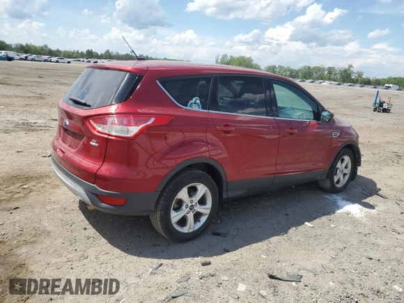 2015 Ford Escape SE with VIN 1FMCU9GXXFUB25531, listed as a Copart auction lot 55565875 with 38,673 mi miles and Salvage Title. Bid and sale history available at DreamBid. Image 3.