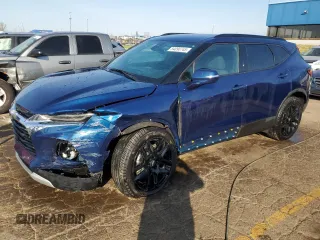 2022 Chevrolet Blazer LT z VIN 3GNKBHR49NS127747, wystawiony jako Copart lot #54090745 z przebiegiem 42 206 mil mil oraz Szkoda całkowita • Salvage title. Historia ofert i sprzedaży dostępna na DreamBid. Obrazek 1.