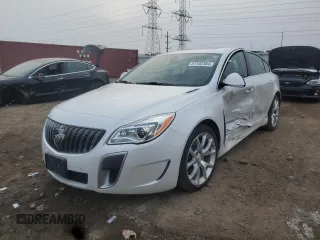 2017 Buick Regal GS with VIN 2G4GT5GX3H9107787, listed as a Copart auction lot 87102304 with 26,714 mi miles and Salvage title. Bid and sale history available at DreamBid. Image 1.