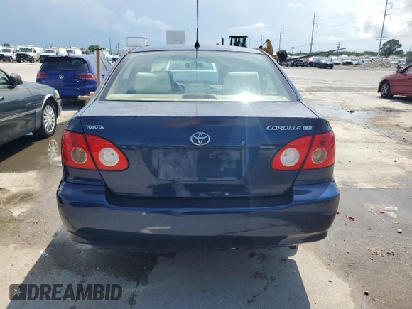 2007 Toyota Corolla CE z VIN JTDBR32E270124094, wystawiony jako Copart lot #58199945 z przebiegiem 115 398 mil mil oraz Szkoda całkowita • Salvage title. Historia ofert i sprzedaży dostępna na DreamBid. Obrazek 6.