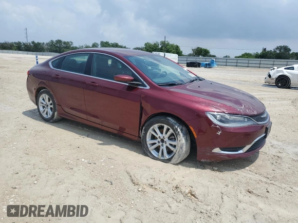 2015 Chrysler 200 Limited z VIN 1C3CCCAB6FN651994, wystawiony jako Copart lot #55987865 z przebiegiem 24 402 mil mil oraz Szkoda całkowita • Salvage title. Historia ofert i sprzedaży dostępna na DreamBid. Obrazek 4.