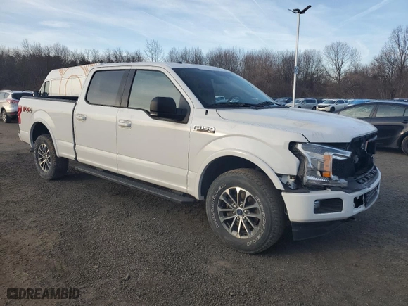 2018 Ford F-150 XL with VIN 1FTFW1E59JFE72523, listed as a Copart auction lot 47900375 with 63,725 mi miles and Clean Title. Bid and sale history available at carsss.com. Image 4.