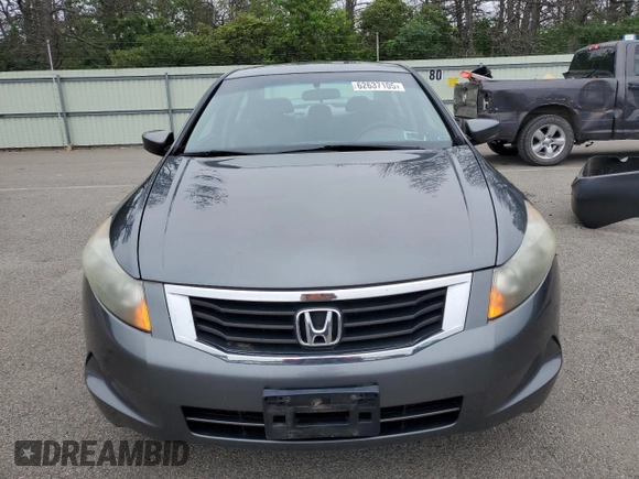 2010 Honda Accord EX with VIN 1HGCP2F70AA044117, listed as a Copart auction lot 62637105 with 105,642 mi miles and Salvage title. Bid and sale history available at DreamBid. Image 5.