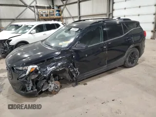 2020 GMC Terrain SLE with VIN 3GKALTEV3LL248921, listed as a Copart auction lot 44222684 with 67,729 mi miles and Salvage Title. Bid and sale history available at carsss.com. Image 1.