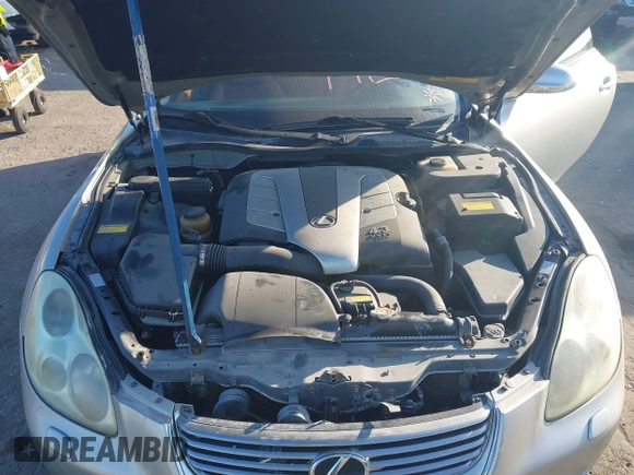2004 Lexus SC 430 with VIN JTHFN48Y840058908, listed as a IAAI auction lot 41525684 with Not provided miles and . Bid and sale history available at DreamBid. Image 10.