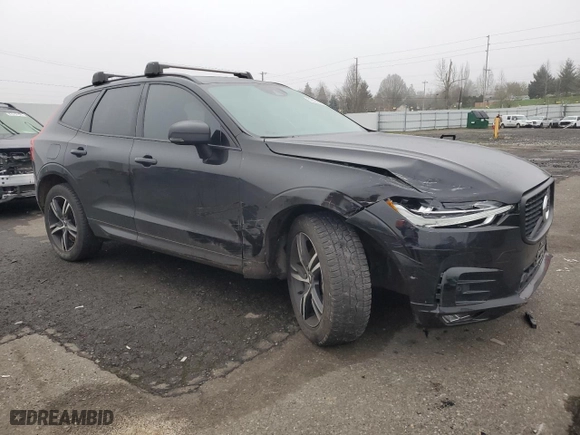 2018 Volvo XC60 R-Design with VIN YV4A22RM0J1047067, listed as a Copart auction lot 88360895 with 62,658 mi miles and Salvage Title. Bid and sale history available at carsss.com. Image 4.