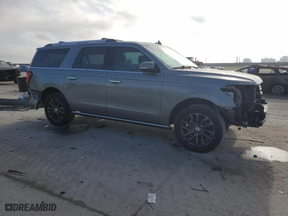 2019 Ford Expedition Max Limited with VIN 1FMJK1KT0KEA75469, listed as a Copart auction lot 44168365 with 99,066 mi miles and Salvage Title. Bid and sale history available at carsss.com. Image 4.