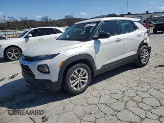 2021 Chevrolet TrailBlazer LS with VIN KL79MMS21MB181098, listed as a Copart auction lot 50441255 with 120,678 mi miles and Salvage Title. Bid and sale history available at carsss.com. Image 1.