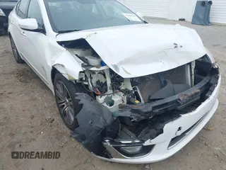 2016 Kia Cadenza Premium with VIN KNALN4D71G5213580, listed as a IAAI auction lot 41306716 with 124,664 mi miles. Bid and sale history available at carsss.com. Image 6.