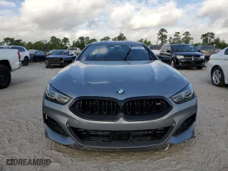 2023 BMW 8 Series M850i with VIN WBAGV8C02PCL20503, listed as a Copart auction lot 53725695 with 0 mi miles and Salvage Title. Bid and sale history available at carsss.com. Image 5.