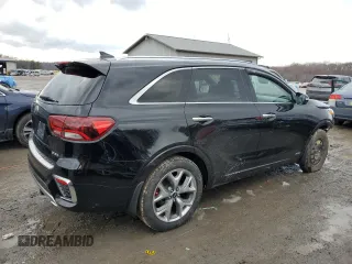 2019 Kia Sorento SX Limited with VIN 5XYPKDA51KG499205, listed as a Copart auction lot 45203515 with 55,145 mi miles and Salvage Title. Bid and sale history available at carsss.com. Image 3.
