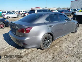 2012 Lexus IS 250 with VIN JTHBF5C28C5182098, listed as a IAAI auction lot 41344801 with 178,233 mi miles and . Bid and sale history available at DreamBid. Image 4.