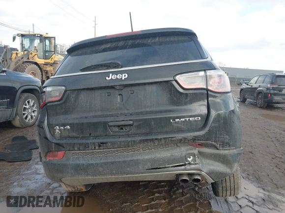 2021 Jeep Compass Limited with VIN 3C4NJDCB1MT522099, listed as a IAAI auction lot 41680834 with 44,110 mi miles and . Bid and sale history available at DreamBid. Image 15.