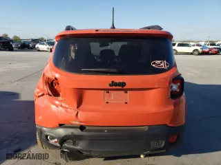 2017 Jeep Renegade Altitude with VIN ZACCJABB9HPG44939, listed as a Copart auction lot 48578125 with 90,965 mi miles and Salvage Title. Bid and sale history available at carsss.com. Image 6.