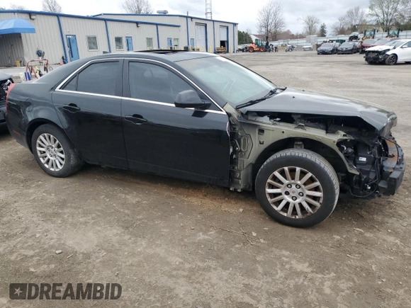 2013 Cadillac CTS Luxury with VIN 1G6DE5E50D0105781, listed as a Copart auction lot 50690754 with 162,896 mi miles and Salvage Title. Bid and sale history available at carsss.com. Image 4.