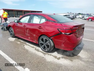 2023 Nissan Sentra SR with VIN 3N1AB8DV4PY231604, listed as a IAAI auction lot 41993155 with 20,485 mi miles and . Bid and sale history available at DreamBid. Image 3.