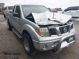 2005 Nissan Frontier XE with VIN 1N6BD06T25C452968, listed as a IAAI auction lot 41882229 with 133,873 mi miles and . Bid and sale history available at DreamBid. Image 1.