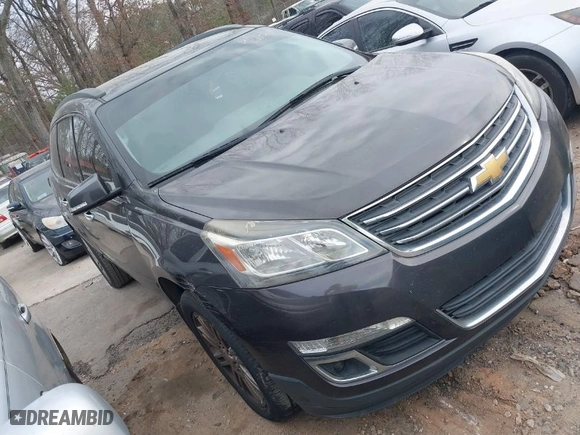 2015 Chevrolet Traverse LT with VIN 1GNKRGKD9FJ337445, listed as a IAAI auction lot 41662804 with 192,924 mi miles. Bid and sale history available at carsss.com. Image 1.