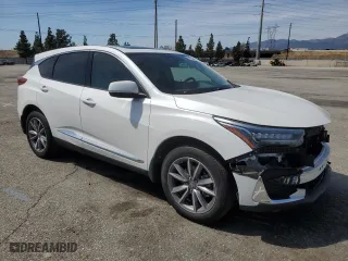 2020 Acura RDX w/Technology Pkg with VIN 5J8TC1H56LL006206, listed as a Copart auction lot 50056405 with 36,174 mi miles and Salvage Title. Bid and sale history available at carsss.com. Image 4.